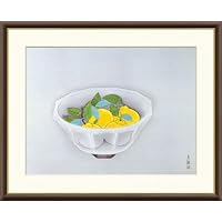 Amazon.co.jp: JHA 絵画 アート額絵 日本の名画 小林古径「三宝柑